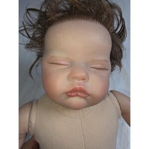 14" Silicone Sleeping Reborn Baby Dolls Cute Newborn Baby  Preemie Baby Doll